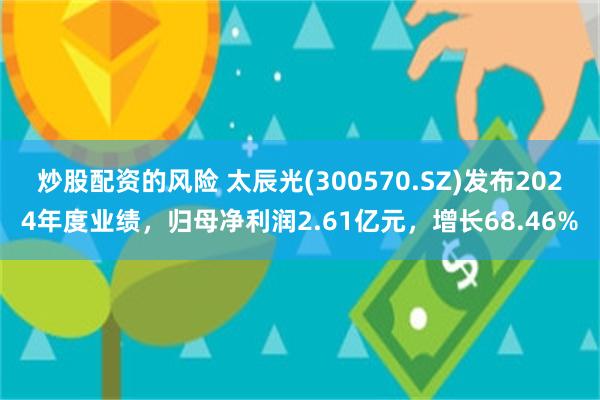 炒股配资的风险 太辰光(300570.SZ)发布2024年度业绩，归母净利润2.61亿元，增长68.46%