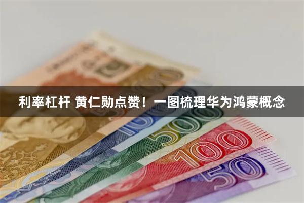 利率杠杆 黄仁勋点赞！一图梳理华为鸿蒙概念