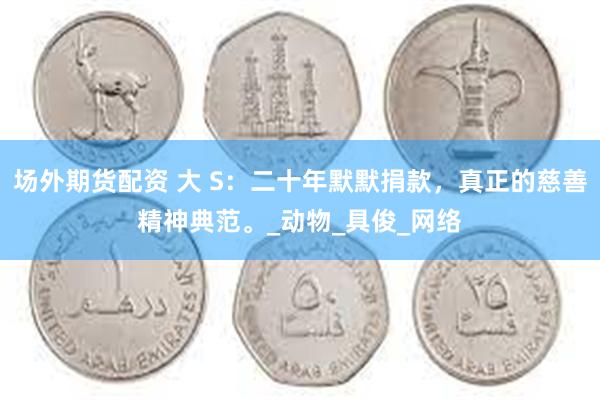 场外期货配资 大 S：二十年默默捐款，真正的慈善精神典范。_动物_具俊_网络